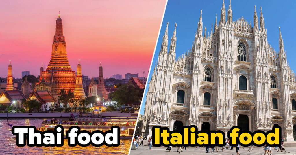 It’s Pretty Obvious What Your 🥘Favorite Cuisine Is from the 🌴 Cities You Like
